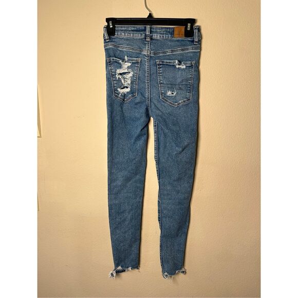 American Eagle Hi-Rise Jegging sz 2 NEXT LEVEL STRETCH - Picture 5 of 10